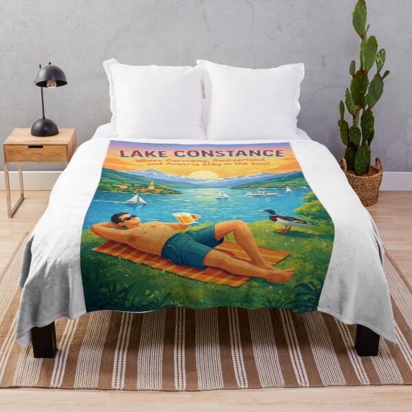Item preview, Lake Constance Germany Switzerland Austria Alps Lindau Konstanz Bregenz Friedrichshafen designed and sold by Aryabek.