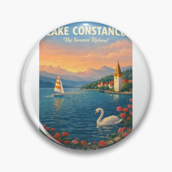 Item preview, Lake Constance Germany Switzerland Austria Alps Lindau Konstanz Bregenz Friedrichshafen designed and sold by Aryabek.