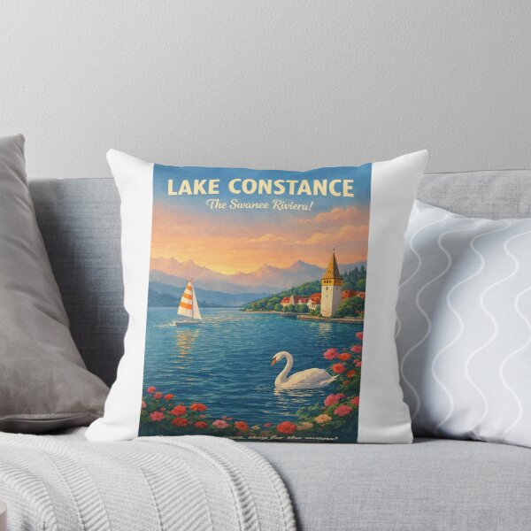 Item preview, Lake Constance Germany Switzerland Austria Alps Lindau Konstanz Bregenz Friedrichshafen designed and sold by Aryabek.