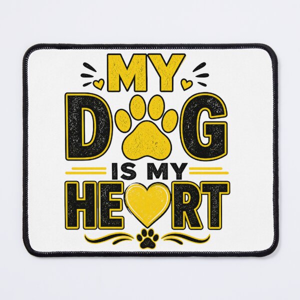 Item preview, My Dog Is My Heart Cute Dog Lover Shirt designed and sold by DailyTrendFinds.