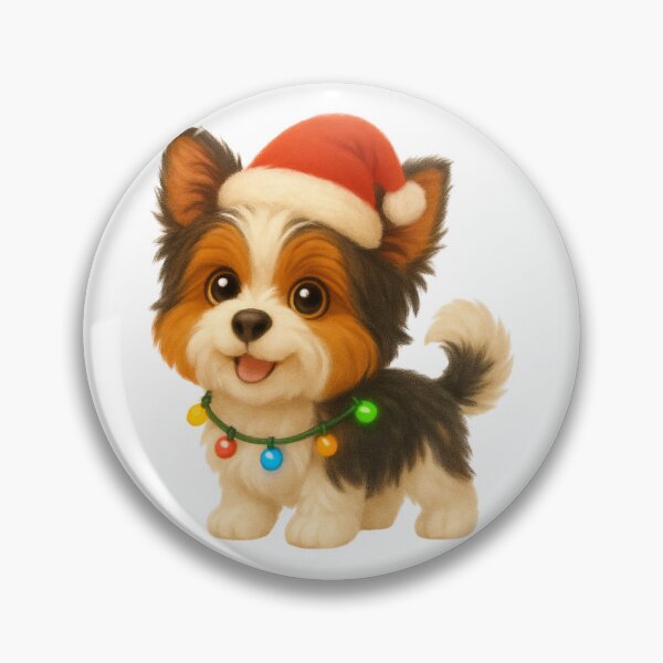 Item preview, Christmas Biewer Terrier Dog designed and sold by Sillytoe.