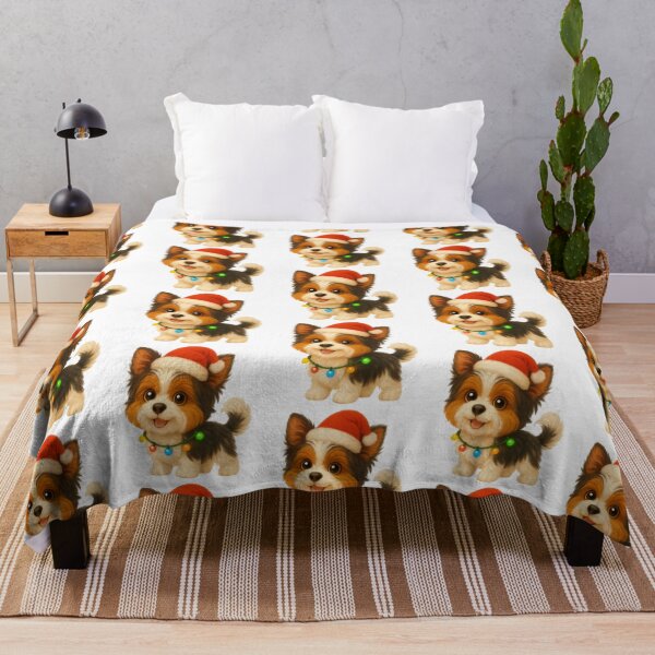 Item preview, Christmas Biewer Terrier Dog designed and sold by Sillytoe.