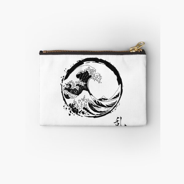 Item preview, RAN - Chaos Wave Japanese Ink Art designed and sold by WaInkArt.