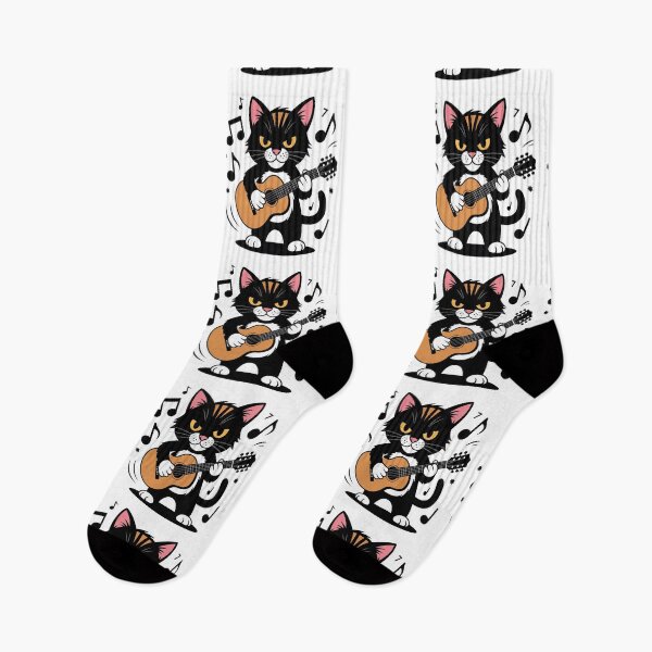 Item preview, Black Cat Rock Music designed and sold by QuiteOrbit.