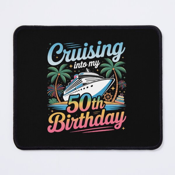 Item preview, Cruising Into My 50th Birthday Family Cruise 50 Birthday designed and sold by fferomananul.