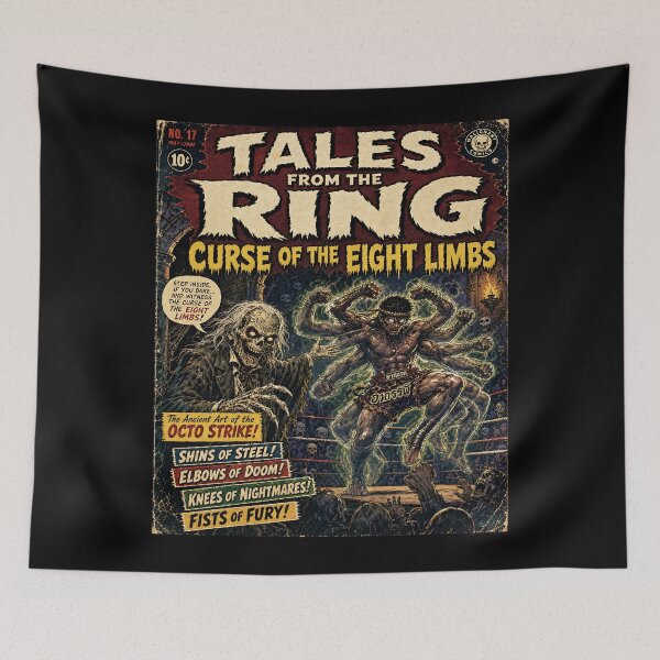 Item preview, Muay Thai Horror Comic  designed and sold by CoolCrazyQuirky.