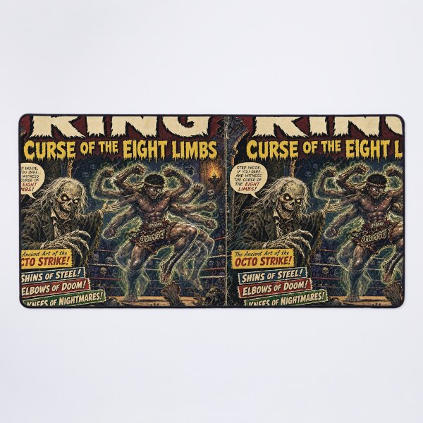 Item preview, Muay Thai Horror Comic designed and sold by CoolCrazyQuirky.