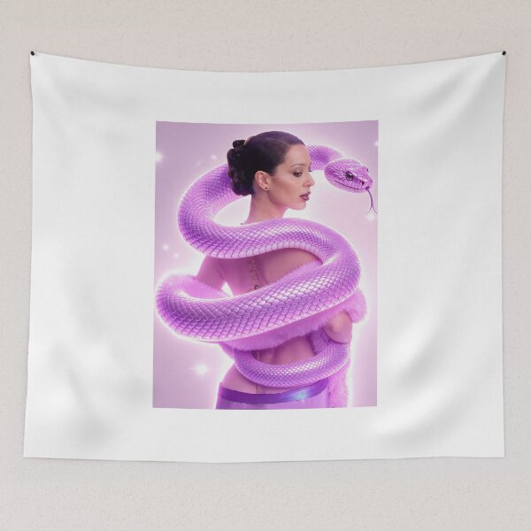 Item preview, Alexa Demie - Cyber Glamour & Neon Snakes Surrealism designed and sold by y2kponyclub.