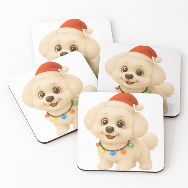 Item preview, Christmas Bolognese Dog designed and sold by Sillytoe.