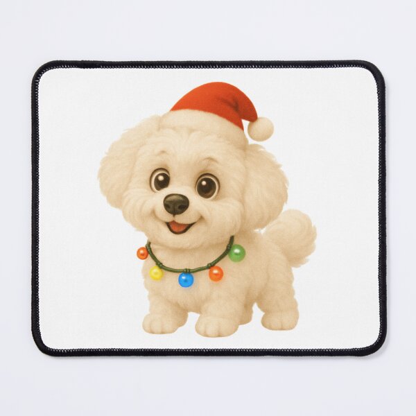 Item preview, Christmas Bolognese Dog designed and sold by Sillytoe.