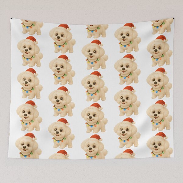 Item preview, Christmas Bolognese Dog designed and sold by Sillytoe.