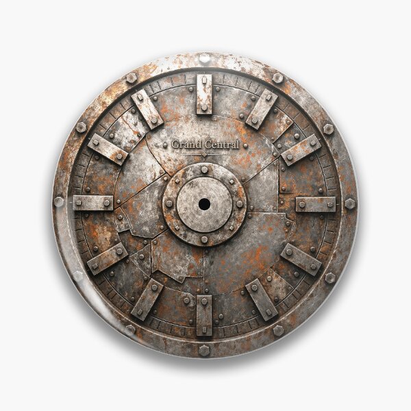 Item preview, Apocalyptic Gothic Dweller Quarts Clock designed and sold by 9xgraphics.
