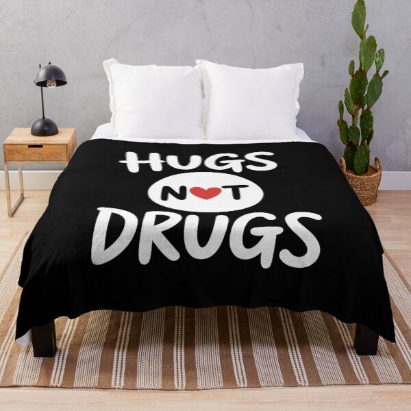 Item preview, Hugs Not Drugs say no to drugs Red Ribbon week designed and sold by fferomananul.