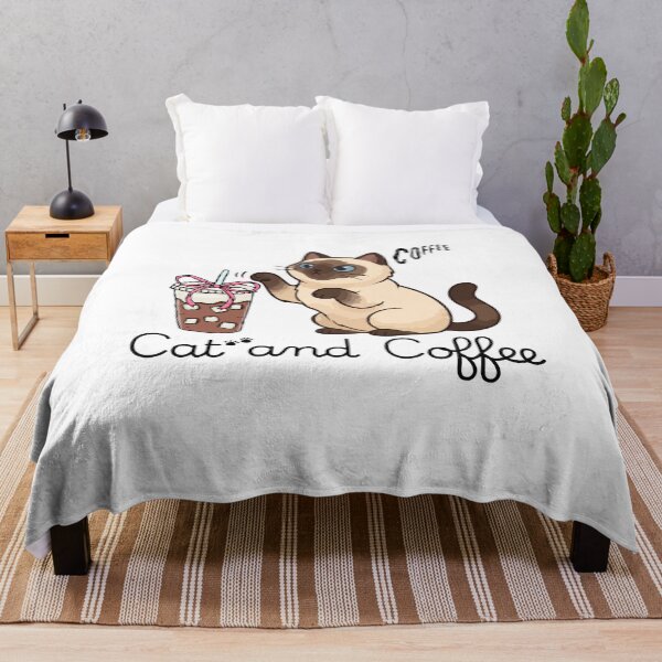 Item preview, Cat And Coffee Funny Cat Lover designed and sold by thebest-2studio.