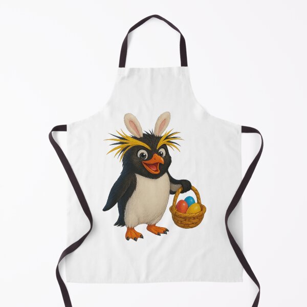 Item preview, Easter Northern Rockhopper Penguin designed and sold by Sillytoe.