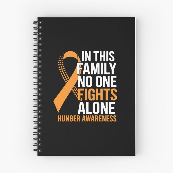 Item preview, Hunger Awareness Orange Ribbon Family Fighter Hopeareness designed and sold by fferomananul.