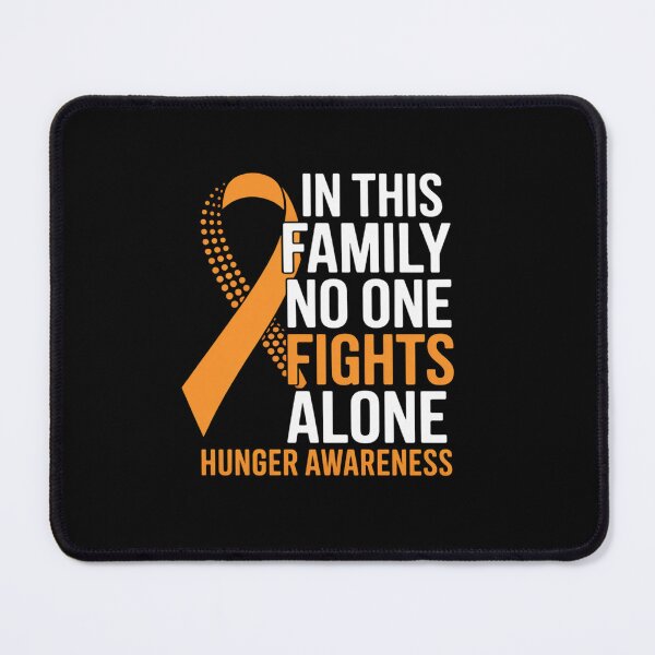Item preview, Hunger Awareness Orange Ribbon Family Fighter Hopeareness designed and sold by fferomananul.