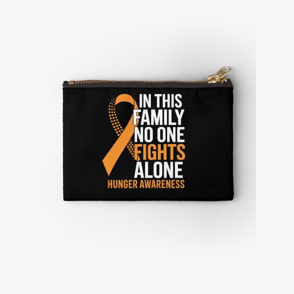 Item preview, Hunger Awareness Orange Ribbon Family Fighter Hopeareness designed and sold by fferomananul.