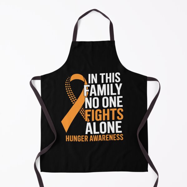 Item preview, Hunger Awareness Orange Ribbon Family Fighter Hopeareness designed and sold by fferomananul.