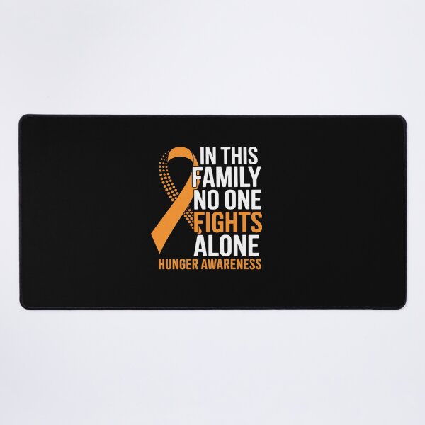Item preview, Hunger Awareness Orange Ribbon Family Fighter Hopeareness designed and sold by fferomananul.