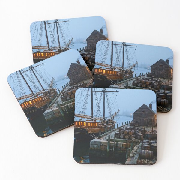 Item preview, A Foggy Morning in Port designed and sold by vernonplatt.