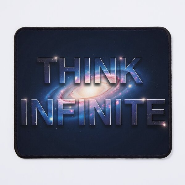 Item preview, Think Infinite Galaxy Typography – Space Mindset Cosmic Design designed and sold by Altair_.