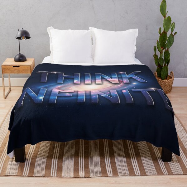 Item preview, Think Infinite Galaxy Typography – Space Mindset Cosmic Design designed and sold by Altair_.