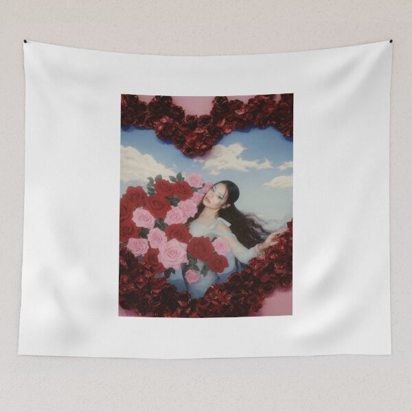 Item preview, Alexa Demie - Ethereal Rose Heart Vintage Collage designed and sold by y2kponyclub.