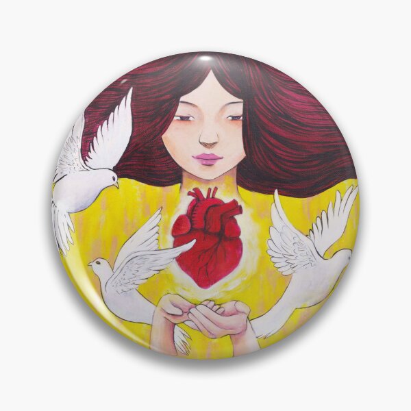 Item preview, Heart Bird Girl designed and sold by varin-studio.