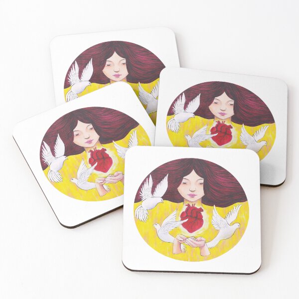 Item preview, Heart Bird Girl designed and sold by varin-studio.