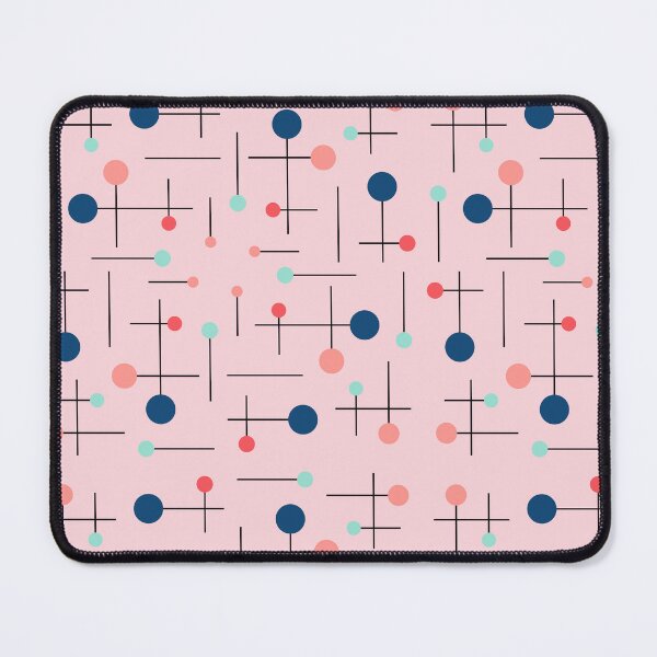 Item preview, Pastel Atomic Candy - Retro Mid-Century Modern Abstract Pattern designed and sold by Luckymoon2000.
