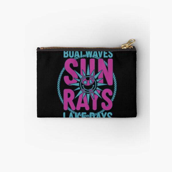 Item preview, Boat Waves Sun Rays Lake Days Retro Sun designed and sold by colorsartss.
