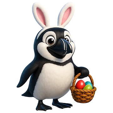 Artwork thumbnail, Easter Razorbill by Sillytoe