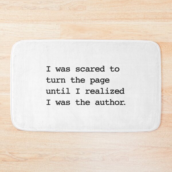 Item preview, I was scared to turn the page until i realized i was the author. designed and sold by EigengrauART.