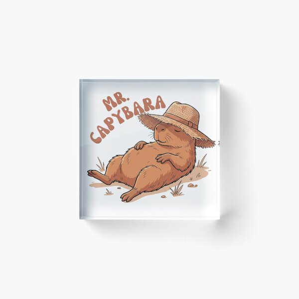 Item preview, Mr. Capybara designed and sold by Flow Relaxing.