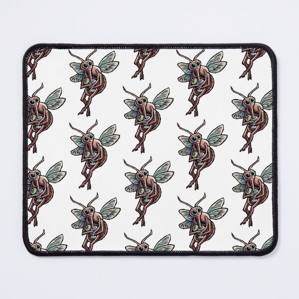 Item preview, mosquito drinking a cocktail with a little umbrella in it designed and sold by LisaHaney.