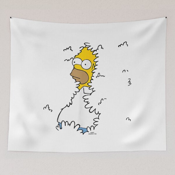Item preview, Homer Hide Bush Meme designed and sold by VexlyPlonk.