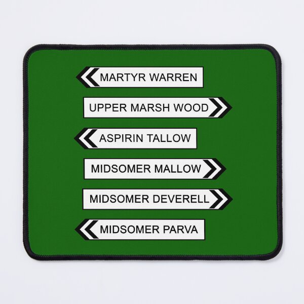 Item preview, Midsomer Signs 2 designed and sold by Normbot2000.
