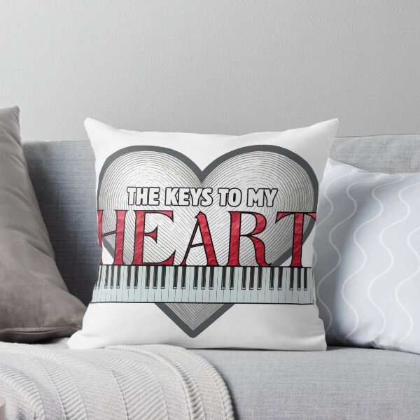 Item preview, The Keys to My Heart Shirt – Piano Lover Valentine Tee – Music Romantic Graphic Shirt – Pianist Gift designed and sold by MusicFanTees.