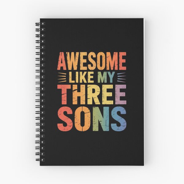 Item preview, Awesome Like My Three Sons Fathers Day Funny Dad designed and sold by grounabslaninal.