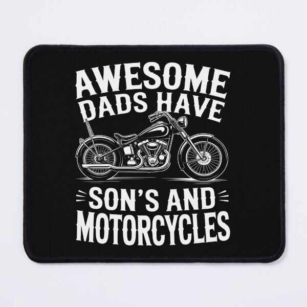 Item preview, Awesome Dads Have Sons and Motorcycle Dad Father's Day designed and sold by grounabslaninal.