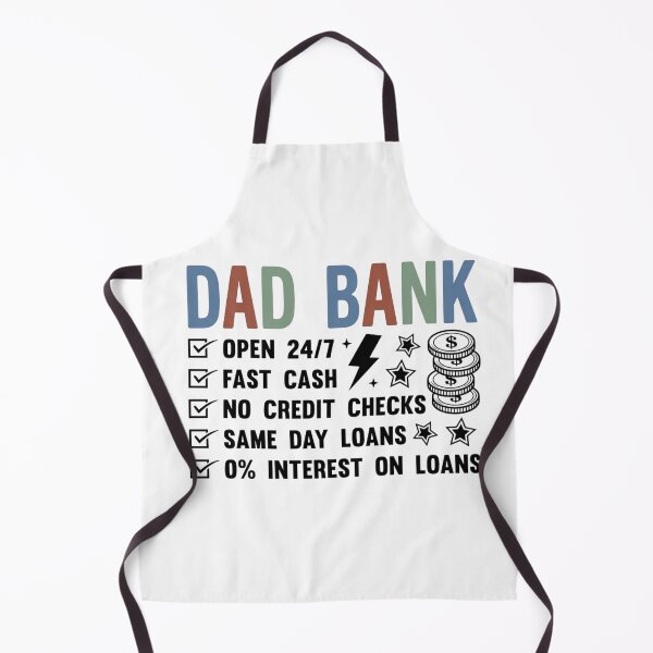 Item preview, Dad Bank Funny Money Wallet designed and sold by colorsartss.