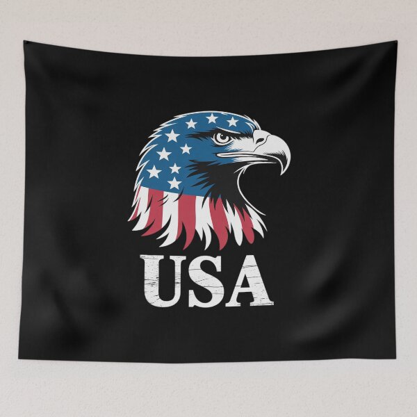 Item preview, Bald Eagle 4th of July Independence Day Retro Eagle designed and sold by grounabslaninal.
