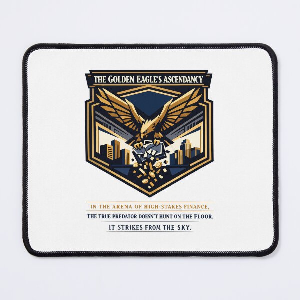 Item preview, Golden Eagle Ascendancy Powerful Predator Finance Motivation designed and sold by WildlifeInc.