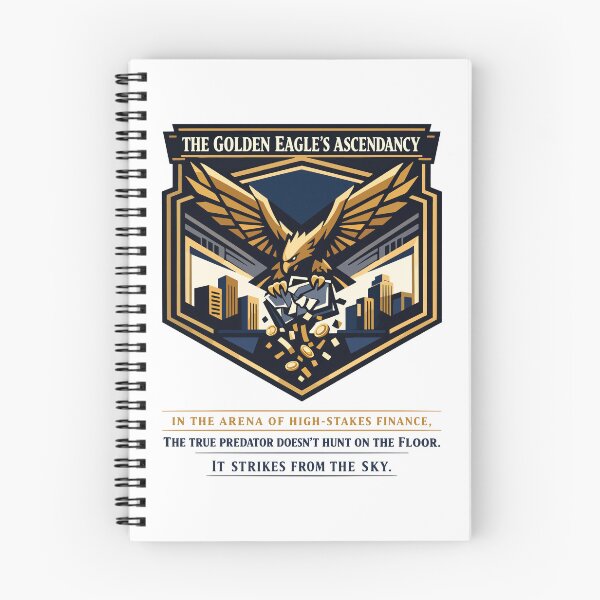 Item preview, Golden Eagle Ascendancy Powerful Predator Finance Motivation designed and sold by WildlifeInc.