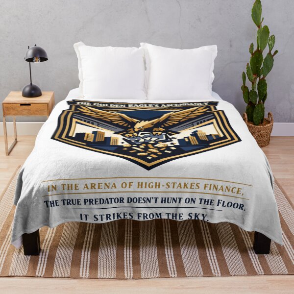 Item preview, Golden Eagle Ascendancy Powerful Predator Finance Motivation designed and sold by WildlifeInc.