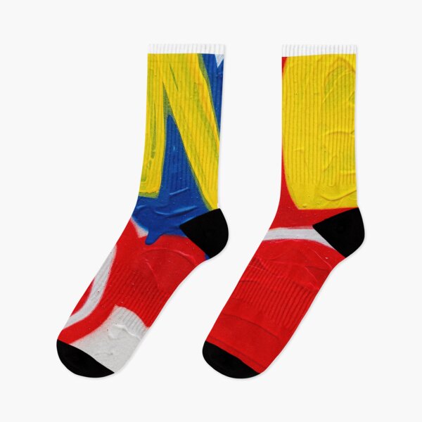 Item preview, Bold Yellow N Graffiti Texture designed and sold by PixorStudio.