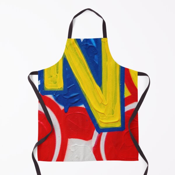 Item preview, Bold Yellow N Graffiti Texture designed and sold by PixorStudio.