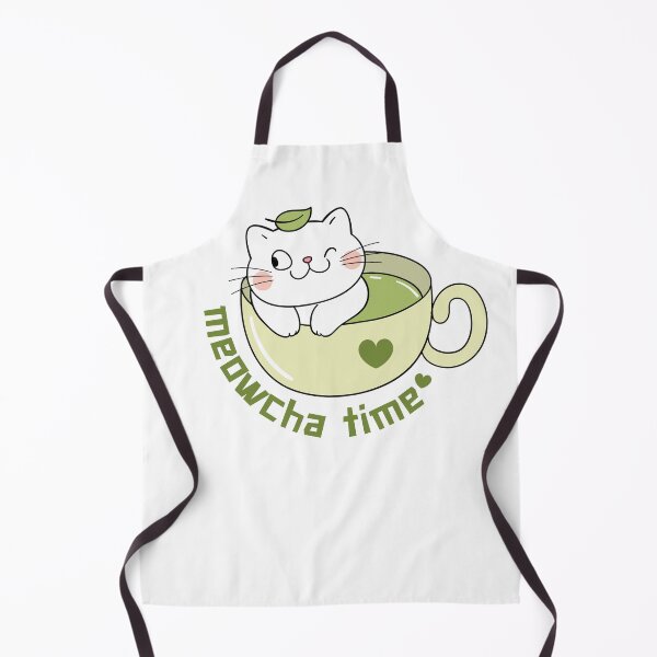 Item preview, Meowcha Time Funny Cat and Matcha Lovers designed and sold by thebest-2studio.