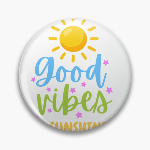 Item preview, A cute good vibes and sunshine letter typography art motivational design  designed and sold by AESTHETIC-FLAIR.
